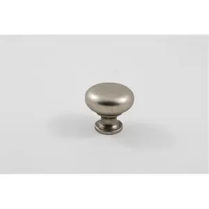 Residential Essentials  Mushroom Cabinet Knob- Aged Pewter, Aged Finish, Mushroom Shape, Decorative Shape