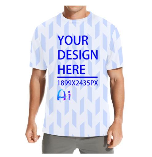 Soft, breathable, and customizable men's T-shirts | Personalized photos, unisex casual short-sleeved T-shirts, machine washable, unique anniversary/Valentine's Day gift, or a gift for family.