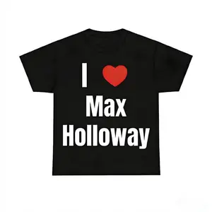 game day gear Cotton T-shirt I Heart Max Holloway for fans Graphic
