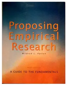 USED-Proposing Empirical Research: A Guide to the Fundamentals by Mildred L Patten (Paperback)