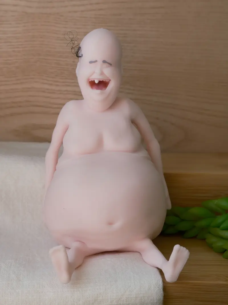 Rene TheMugly Doll – Choose Firmness & Filling (Sand or Gel) – Funny Squishy Stress Toy – Great Birthday, Holiday, or White Elephant Gift