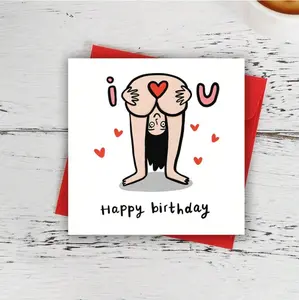 Funny Birthday Card For Her, For Friend, Funny Birthday Card, Comedy Gift For Him, Or Him, Happy Birthday Funny Greeting, Funny Birthday Cards, Happy Birthday!