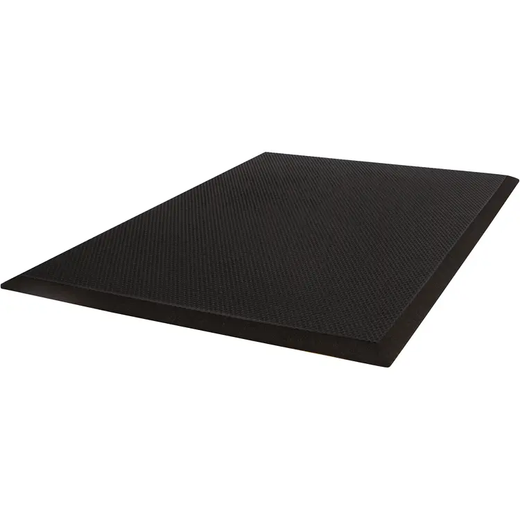 Earth Edge EE000188 NBR Rubber Anti-Fatigue Mat, 3x5ft Size (3 x 5 ft) Rectangle Light Industrial Mat, Water Resistant for Hard Floors, Work Stress Relief Room Accessories, Rugs for Bedroom