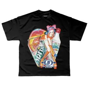 The Tropical Drink Graphic Tee, Sprite Channel 5 Shirt, Pop Culture Anime Shirt, Vintage Video Game Shirt, Retro Gamer Apparel