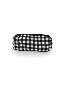 Anthia Gingham Black/White Small Tools Bag