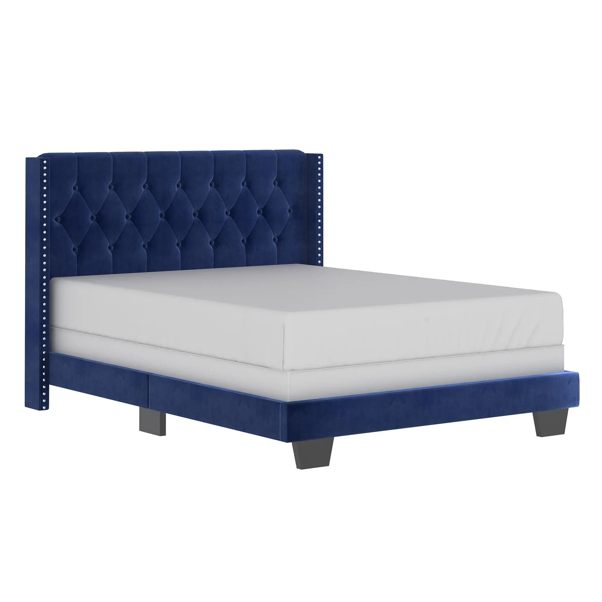 GUNNER 60" Queen Bed Blue