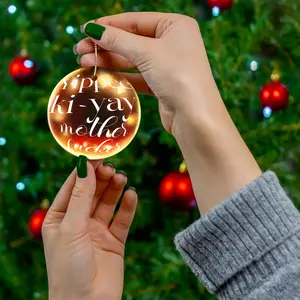 Yippee Ki-yay! Die Hard Movie Quotes Ornament Ceramic Ornament | 4 Shapes