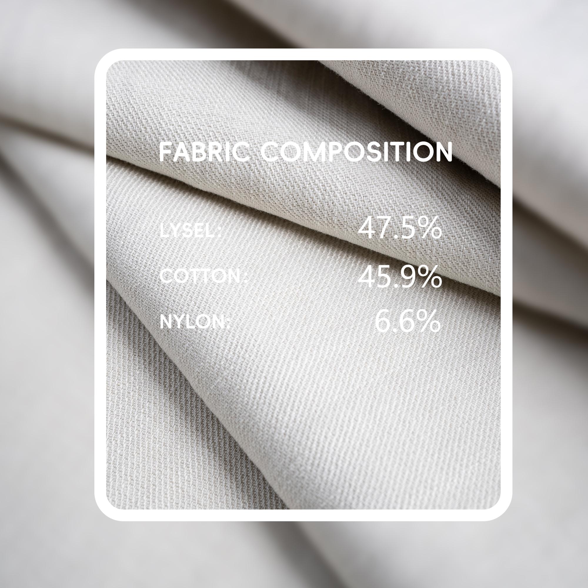 LazyRoad Premium Men's Old Money-Style Casual Pants: Straight-leg pants made from a lyocell and cotton blend with excellent drape（Beige/black）-XS26298