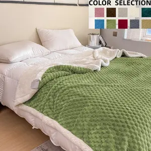 Soft Plush Blanket, & Durable Design, Ideal for Dorms/beds/air Conditioning Use, Perfect Gift for New Year, Cozy Throw Blanket