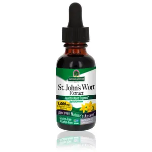 Nature's Answer St. John's Wort Alcohol-Free Liquid 1-Fluid Ounce Extract (Hypericum Perforatum) | Healthy Mood Support | Skin Support | Non-GMO | Gluten-Free | Single Count