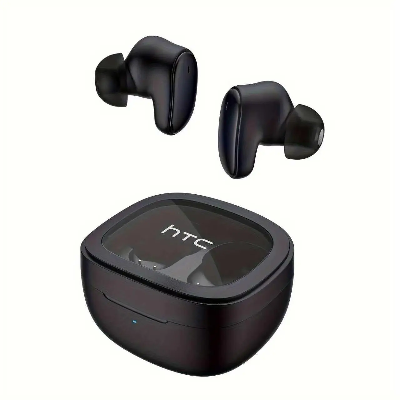 True Wireless In-Ear Earbuds 6 - Bluetooth 5.3 Headphones with Touch Sensor, Built-in Microphone, Noise Cancelling, 22 Hours Playtime, Charging Case, Compatible with Android and iOS (Purple)