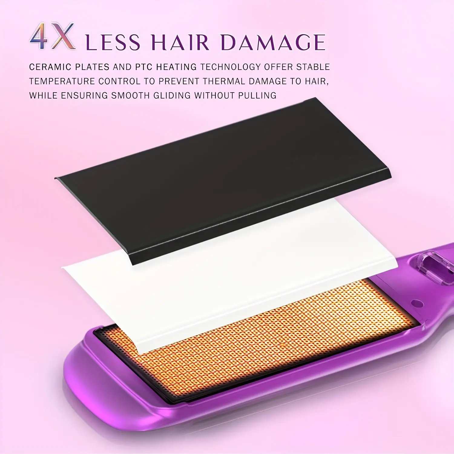 DORISILK 500°F Professional 2-in-1 Hair Styling Tool - Ceramic