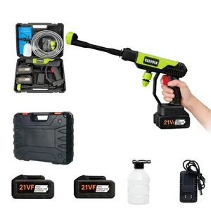 SEEVOLX  Cordless Pressure Washer and Single Port Charger Base, Bottle Portable Washer for Car,Home Cleaning & Garden Watering