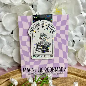 House of Wind Book Club Magnetic Bookmark