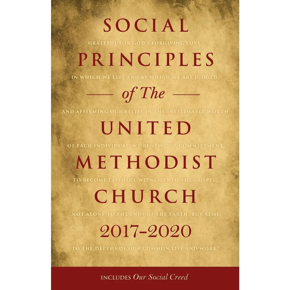 USED Book - Social Principles of the United Methodist Church 2017-2020 by United Methodist Publishing House (Paperback) - english