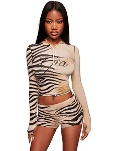 Zebra Shorts Gia