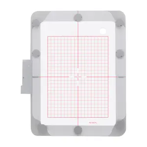Sew Tech Magnetic Hoop for Husqvarna Viking Designer Diamond Deluxe Royale Ruby Topaz Epic Pfaff Creative Sensation Vision, Metal Magnet Embroidery Machine Sash Frame PA116M