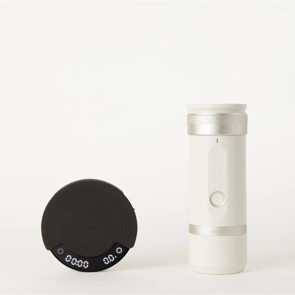 Fino Compact Coffee Making Tool Set, Including Coffee Grinder and Scale, Compact Coffee Grinders