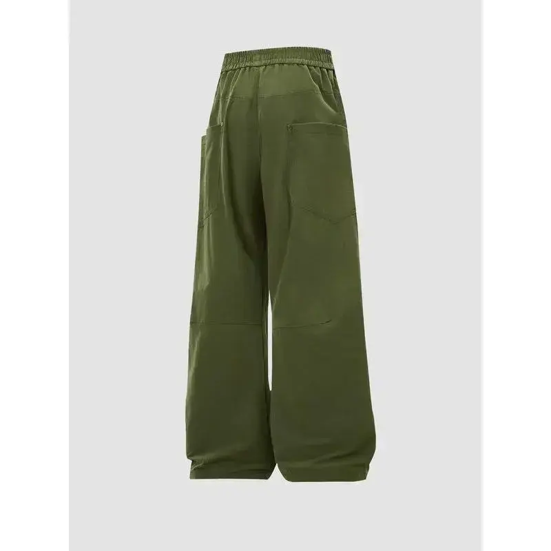 Women's Outdoor Hiking Pants, Windproof Waterproof Fleece Lined Thickened Loose Fit, New Trendy Mountain Climbing Workwear Women's Outdoor Hiking Pants, Windproof Waterproof Fleece Lined Thickened Loose Fit, New Trendy Mountain Climbing Workwear