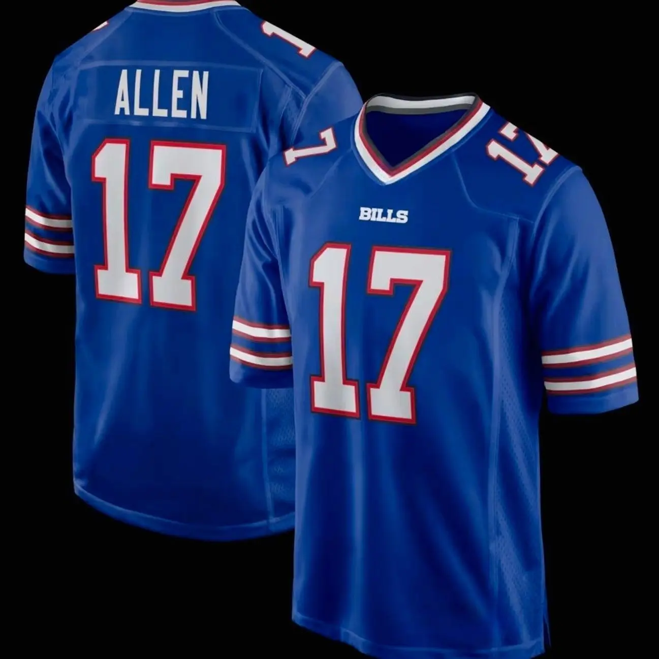 Unisex Football Bills Allen 17 Game Player Jersey - Royal Unisex Football Bills Allen 17 Game Player Jersey - Royal