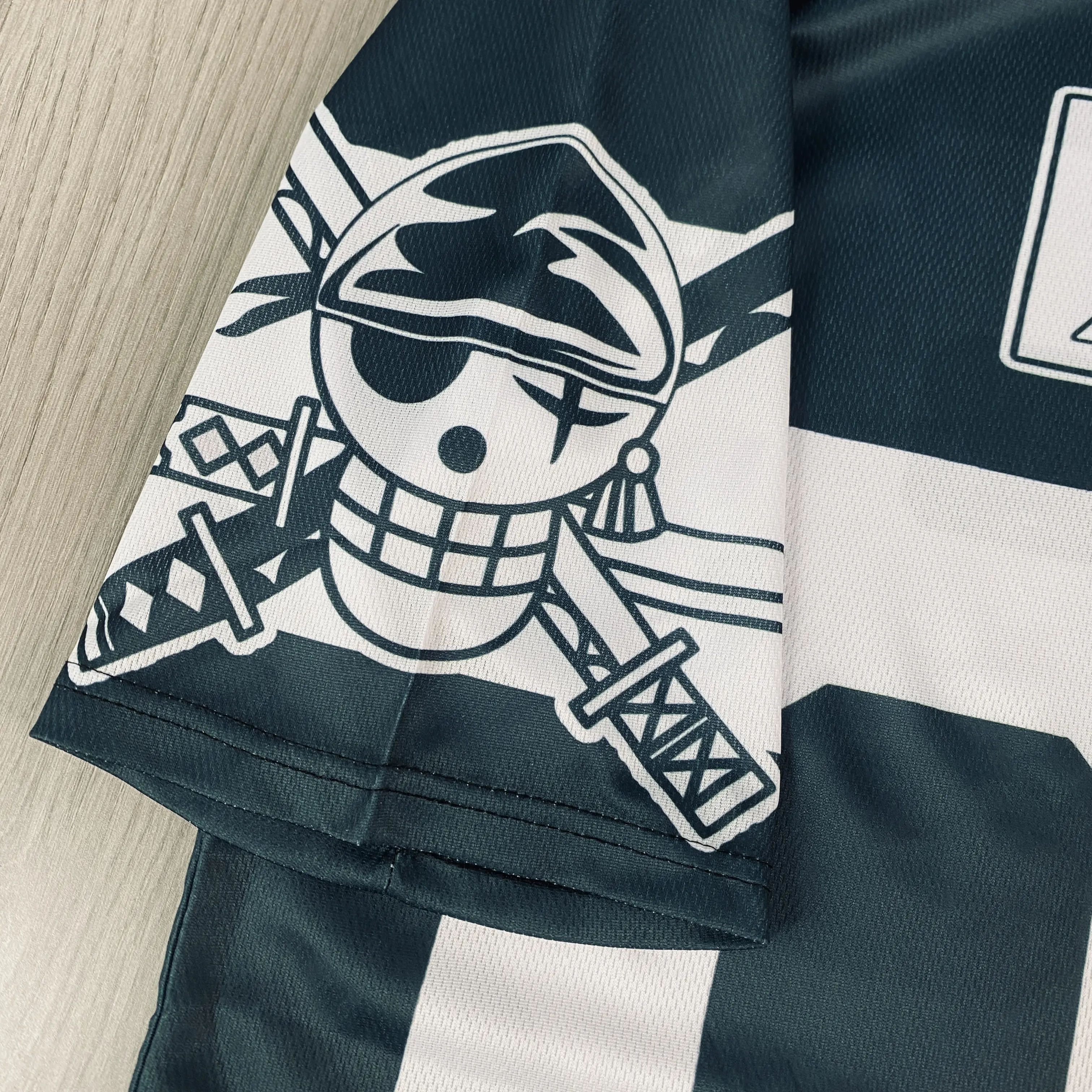 ZORO One Piece 03 Football Jersey Summer Pump Cover Sport T-shirt