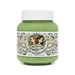 La Clara Perla Crunchy Pistachio Spread, Spreadable Cream (For Dubai Chocolate)- 11.64 oz (330g)