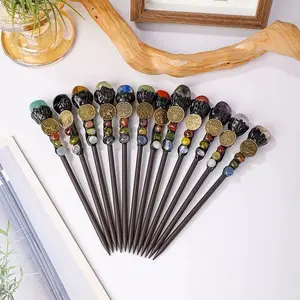 Chen(11978)gc.Zodiac Hairpin $30 one set 12pc
