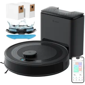 Lefant M2 Plus LiDAR Navigation Robot Vacuum and Mop, 6000Pa Suction, Multi-Floor Mapping, Self-Emptying and Filling, Robot Vacuum for Floors Pet Hair