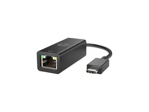 HP Ethernet Adapter - USB Type C - 128 MB/s Data Transfer Rate - 1 - Twisted Pair - 1000Base-T - TAA Compliant