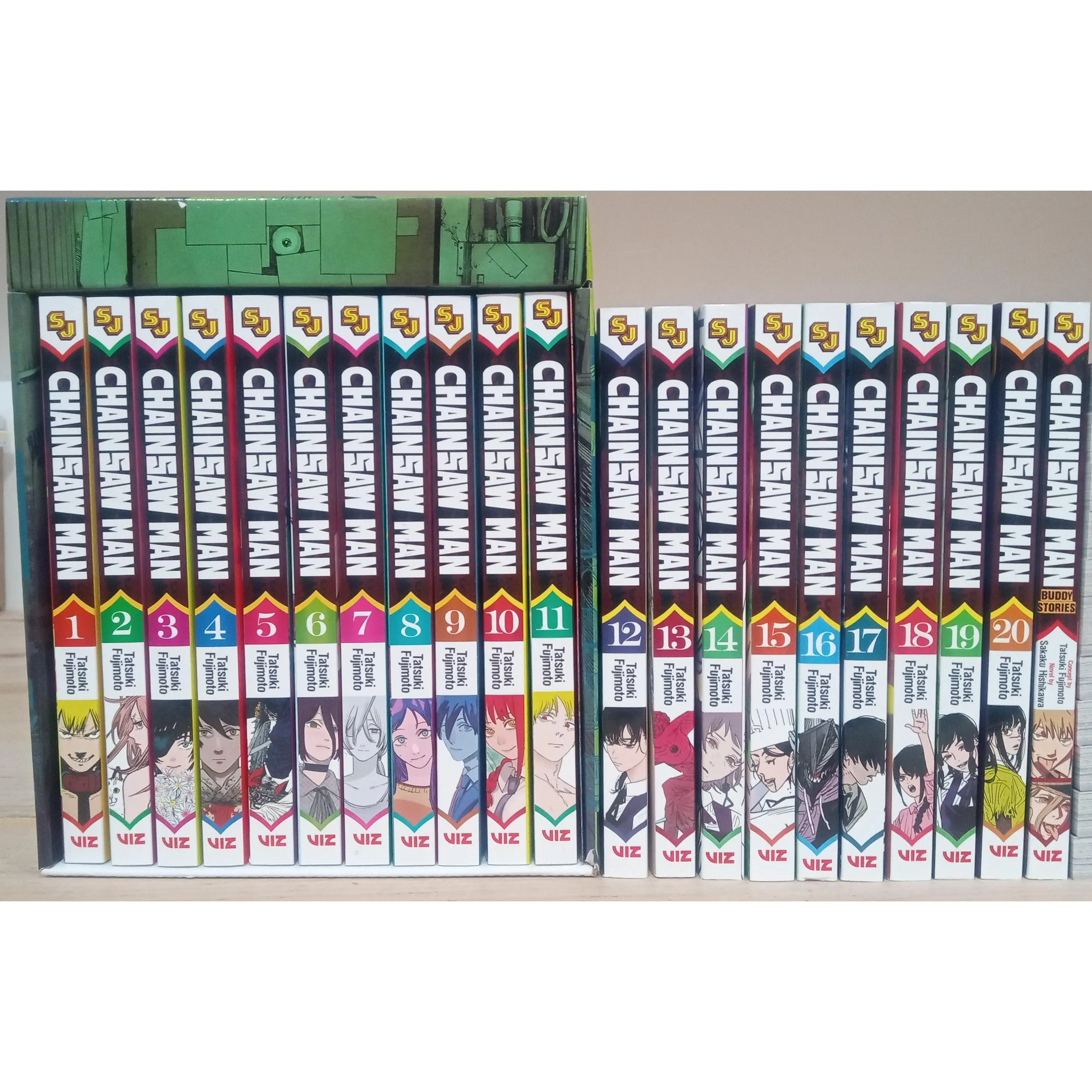 Chainsaw Man Vol. 1-21 Manga Set English