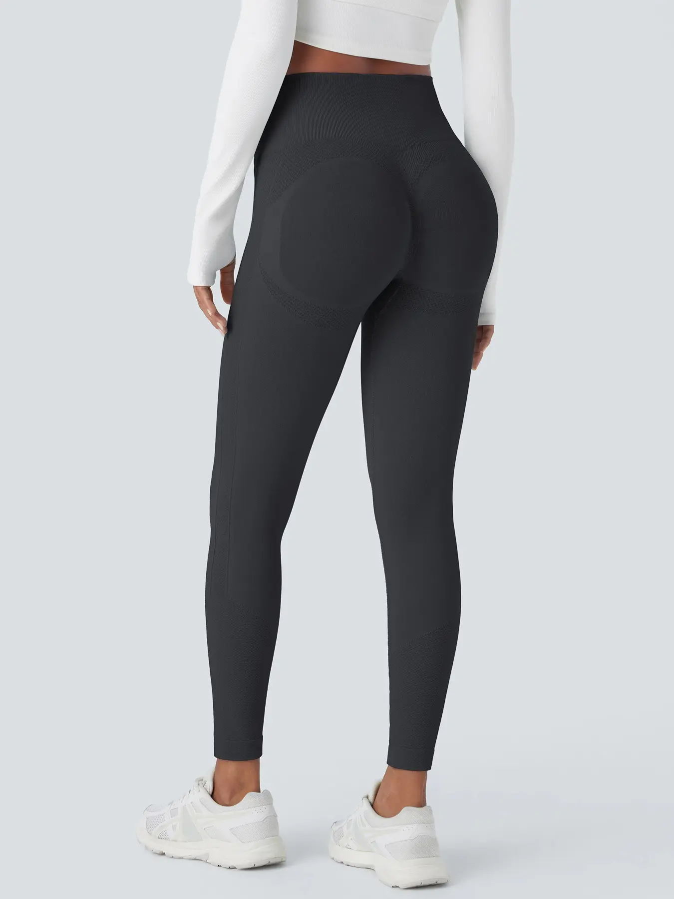 TCVC Women's high waisted hip lifting yoga pants, fitness running cycling daily sports pants, hip lifting yoga pants, shaping and slimming, breathable and quick drying, suitable for home wear during fitness running, suitable for spring and summer wear