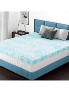 2/3/4 Inch Gel Memory Foam Mattress Topper – Cooling Ventilated Bed Pad, CertiPUR-US Certified, Breathable Foam Topper for Sleeper Sofa & Bed