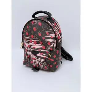 Pre-owned Louis Vuitton Canvas Backpacks Palm Springs PM Monogram Jungle Dots Backpack P0217LV