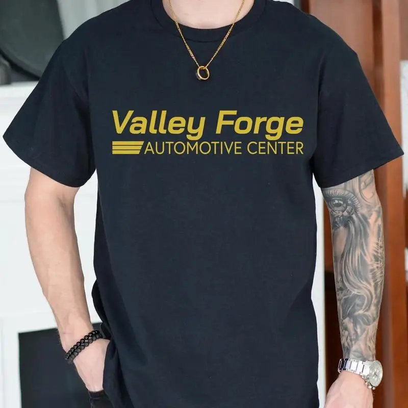 Valley Forge Automotive Center T-shirt, Car and Tires Funny Shirt, Shane Gillis Television Series Graphic Tee