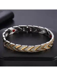 Golden Arrow Titanium Steel Bracelet, Stylish and Elegant, Colorfast Men's Bracelet