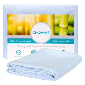 Chummie Luxury Reusable Rayon Bamboo Waterproof Bedding Overlay for Children and Teens with Bedwetting and incontinence