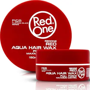 Red One Aqua Hair Wax Full Force Maximum Control Gel for Haircare 150ml
