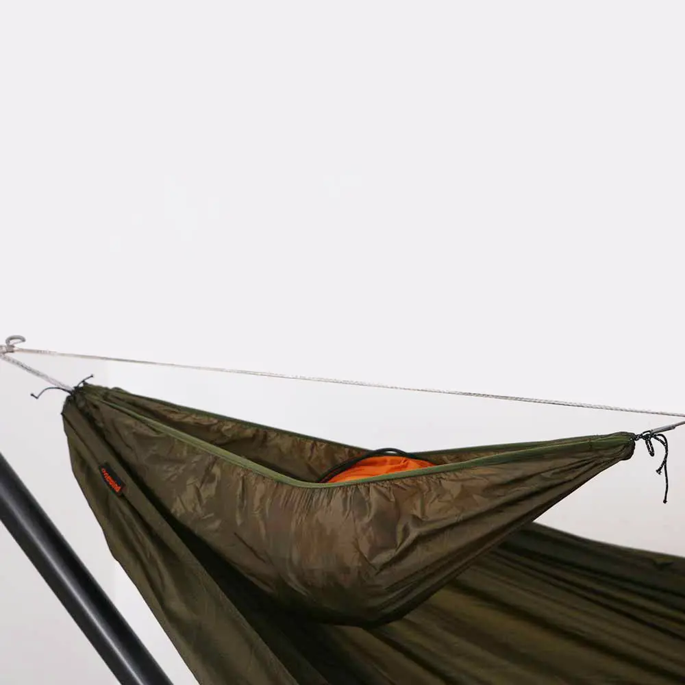 Onewind Clip-On Storage Hammock Accessories - Gear Sling & Hanging Organizer for Backpacking/Camping | 1.1oz Nylon Ripstop w/Prusik Knots