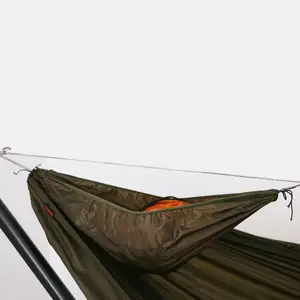 Onewind Clip-On Storage Hammock Accessories - Gear Sling & Hanging Organizer for Backpacking/Camping | 1.1oz Nylon Ripstop w/Prusik Knots
