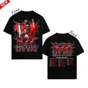 B2K Bow Wow Boys 4 Life Tour 2026 T-Shirt, Vintage R&B Hip Hop Concert Graphic Tee, Y2K Rap Fan Apparel Unisex