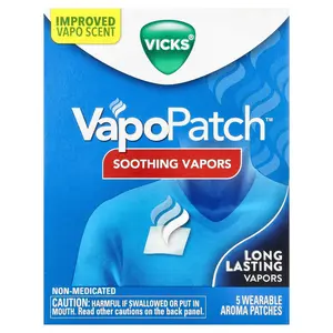 Vicks VapoPatch™, Soothing Vapors, 5 Wearable Aroma Patches