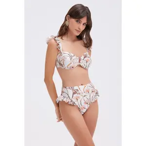 BOTANIC RETRO FLUTTER BIKINI BOTTOM
