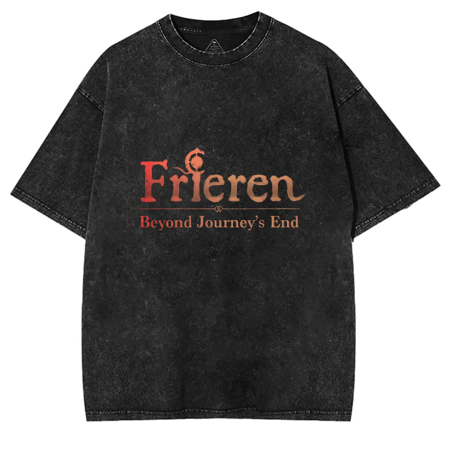 Frieren: Beyond Journey's End Oversized Washed Tee - 260GSM