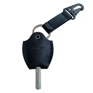 MEEBOY leather handmade Access card protective cover,key sleeve for broken car key, key fob cover, leather key sleeve,  key covers