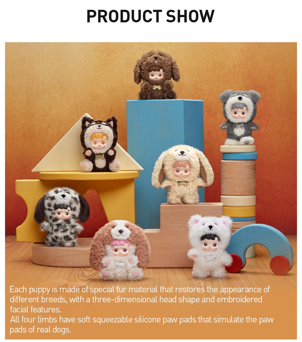 [POP NOW]POP MART HACIPUPU Take Me Home Series - Vinyl Plush Pendant Blind Box, Whole Set