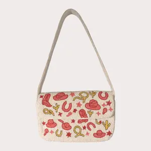 Western Beaded Shoulder Bag