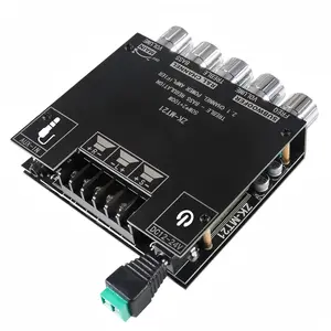 2.1 Channel Audio Receiver Power Amplifier Module, Bluetooth-compatible Audio Amplifier Board, 50wx2+100w, Speaker Preamp, Portable HiFi Amplifier, Home Amplifier