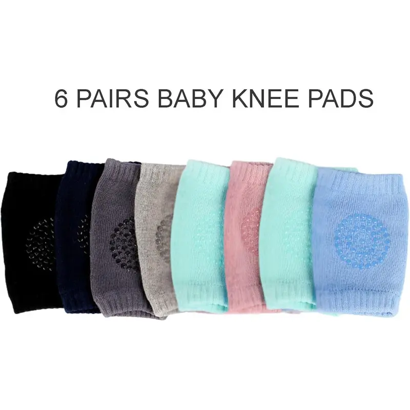 PandaEar Baby Crawling Knee Pads, 6 Pairs Non-Slip Barbados | Ubuy - View #4
