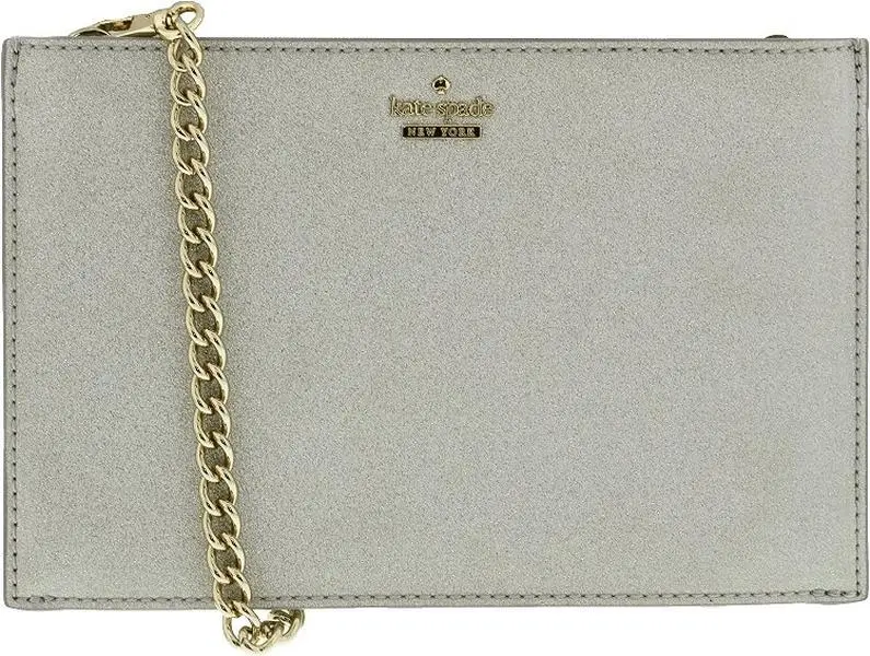 Kate Spade Burgess Court Mini Sima Crossbody - Silver - PWRU6022-040
