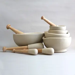 Ceramic Mortar & Pestle